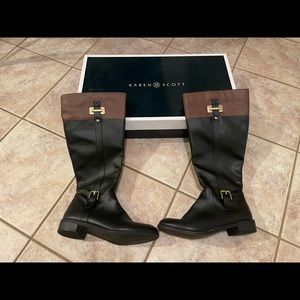 Womens Boots Karen Scott Riding Boots Classic 8.5